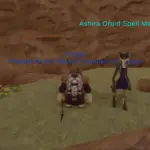 Fritzch with Ashira Druid Spell Merchant in the Ruins of Hin Adaru - Tel Ekir