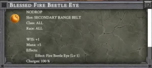 Blessed Fire Beetle Eye