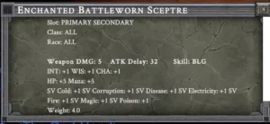 Enchanted Battleworn Sceptre