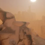 Fallen Pass screenshot at daytime - From the game Monsters & Memories