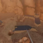 Fallen Pass screenshot at daytime - From the game Monsters & Memories