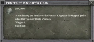 Penitent Knight's Coin