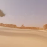 walking through the dunes of the vale of zintar - from the game, Monsters & Memories